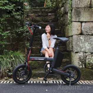 Велосипед Xiaomi UMA iVELO-M1 Intelligent Foldable Electric Bicycle Black